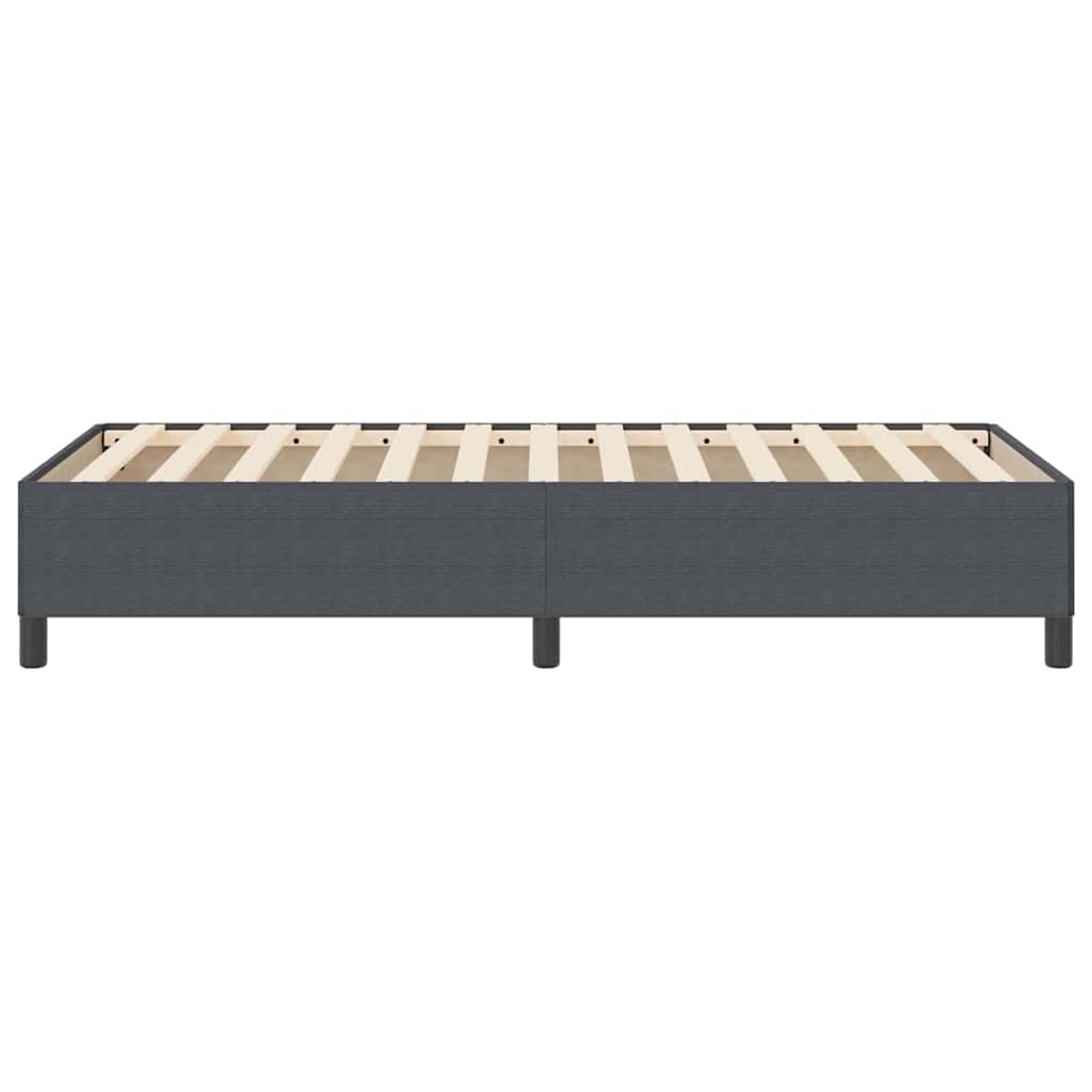 Sengestel Mørkegrå 90 190 Cm Corduroy Stof - Billede 7