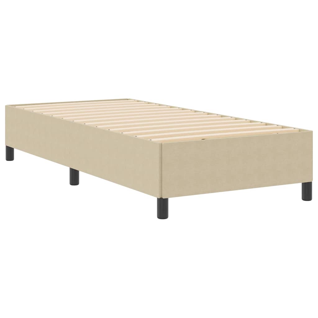 Sengestel Grågrøn 90 X 200 Cm Corduroy Stof - Billede 2
