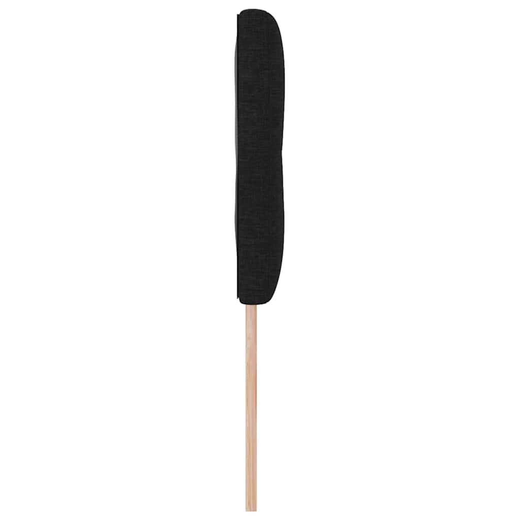 Hovedgærde Med Hovedgærde Sort 140 Cm Stof - Billede 6