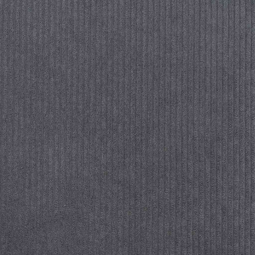 Sengestel Mørkegrå 100 X 200 Cm Corduroy Stof - Billede 11