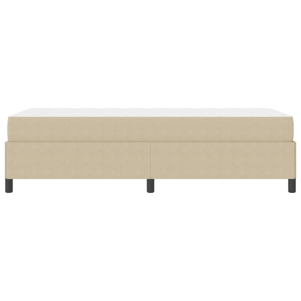 Sengestel Lysegrå 100 X 200 Cm Corduroy Stof - Billede 7