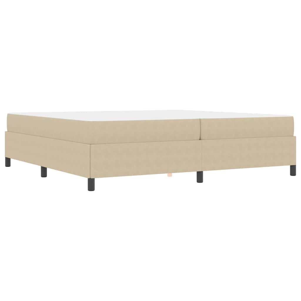 Sengestel Lysegrå 200 X 200 Cm Corduroy Stof - Billede 8
