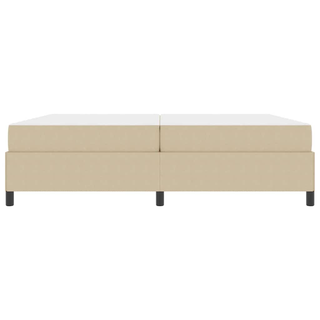 Sengestel Lysegrå 200 X 200 Cm Corduroy Stof - Billede 6