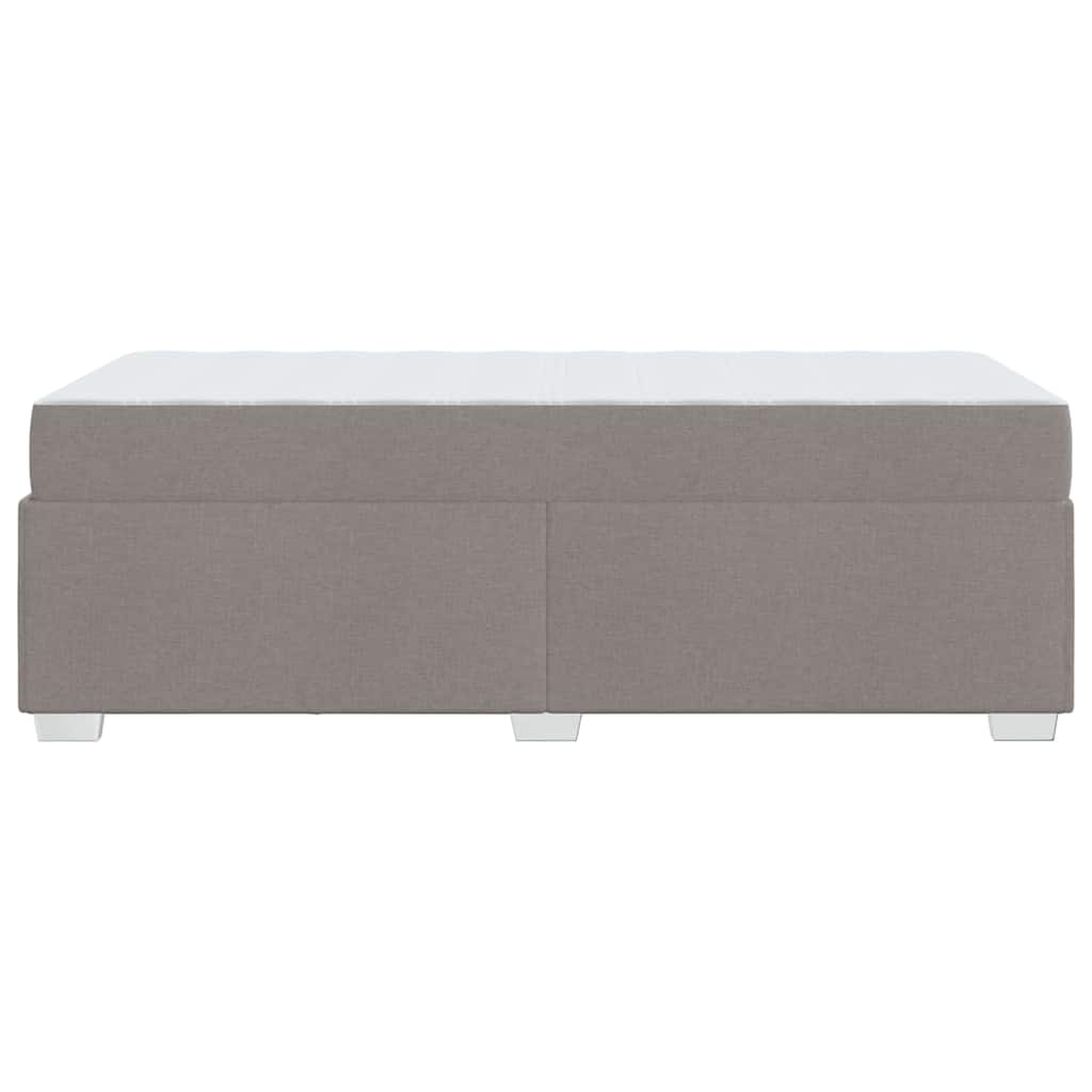 Sengestel Gråbrun 100 X 200 Cm Stof - Billede 7