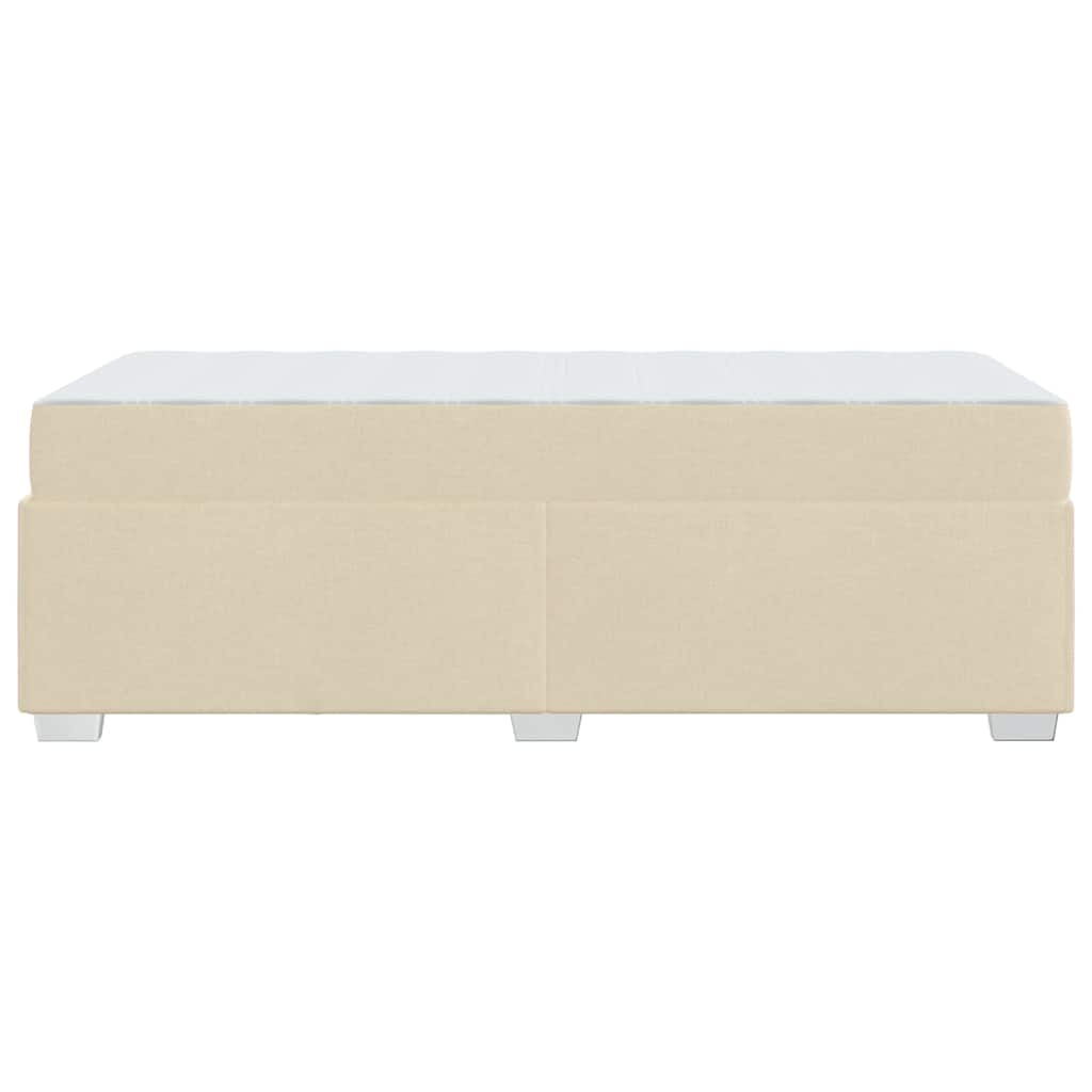 Sengestel Creme 100 X 200 Cm Stof - Billede 7