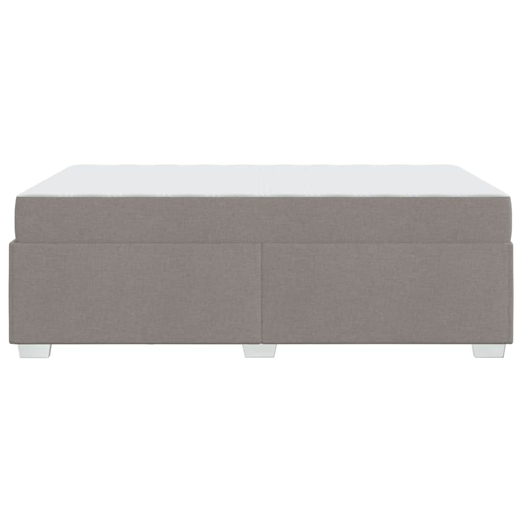 Sengestel Gråbrun 120 X 190 Cm Stof - Billede 7