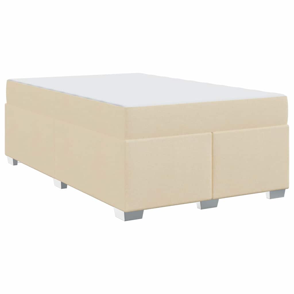 Sengestel Creme 120 X 190 Cm Stof - Billede 2