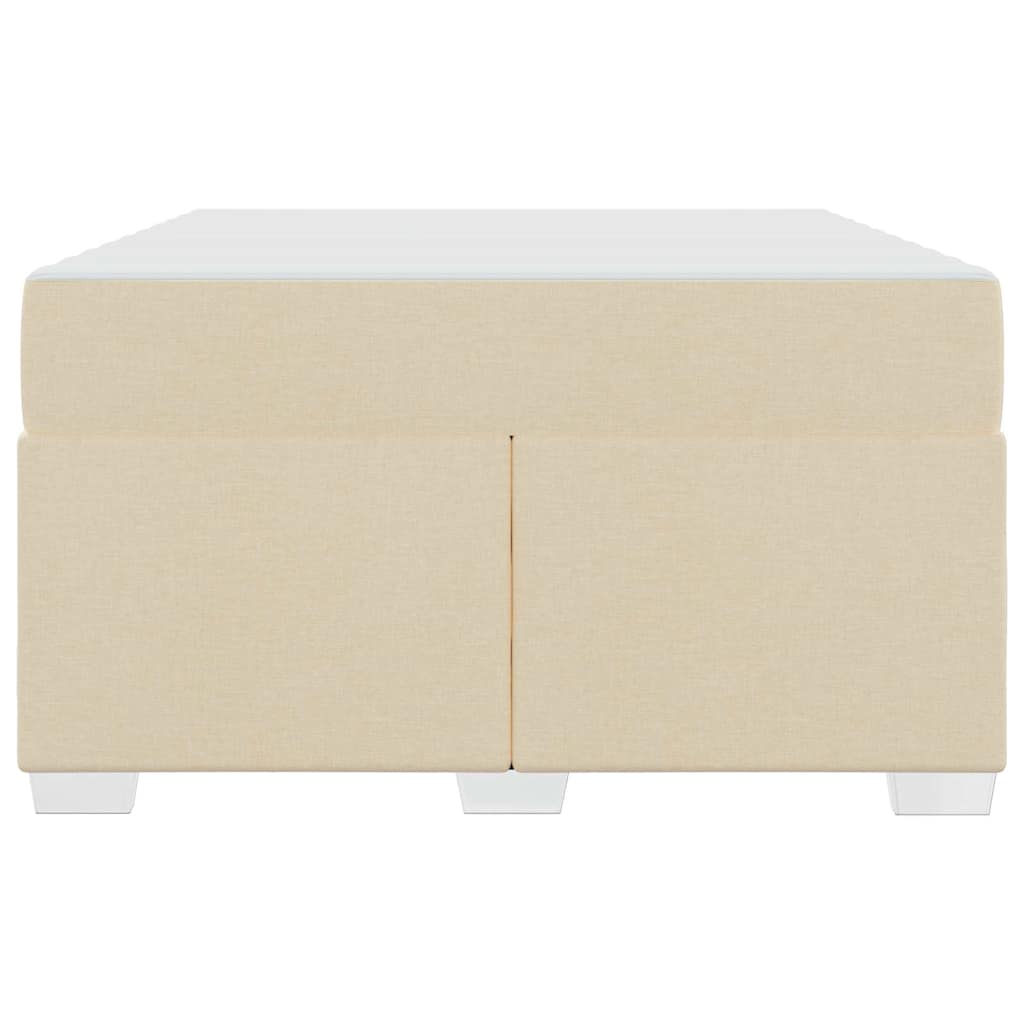 Sengestel Creme 120 X 190 Cm Stof - Billede 6
