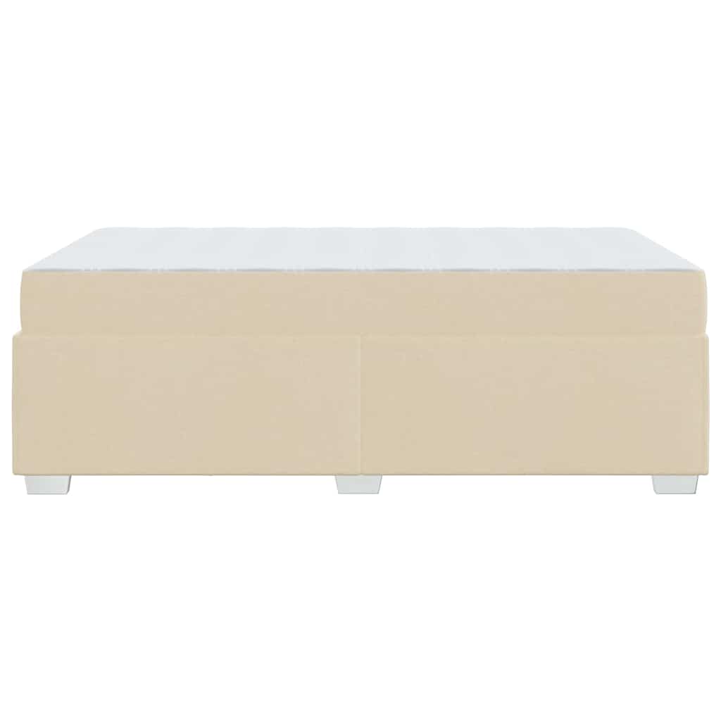 Sengestel Creme 120 X 200 Cm Stof - Billede 7