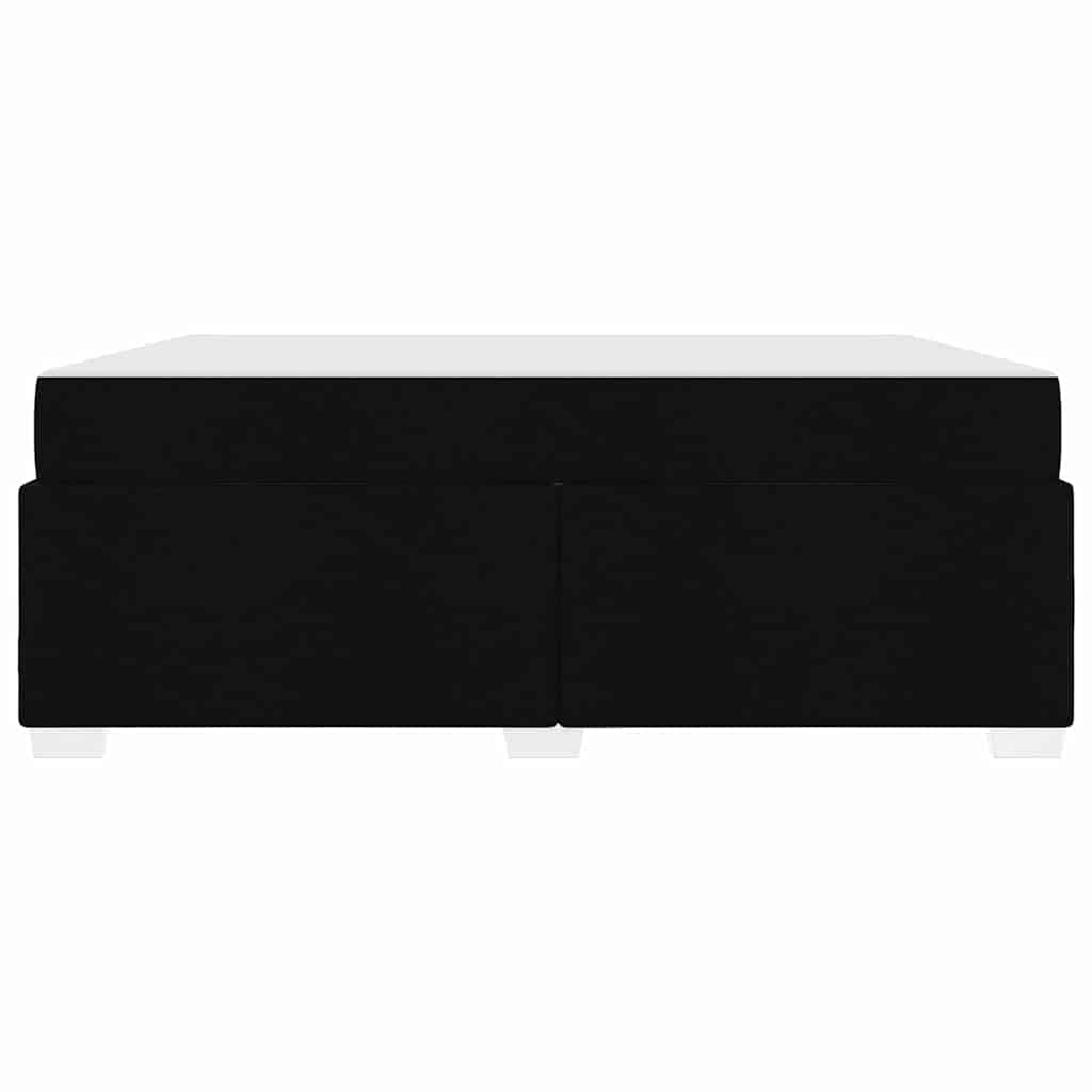 Sengestel Sort 180 X 200 Cm Stof - Billede 6