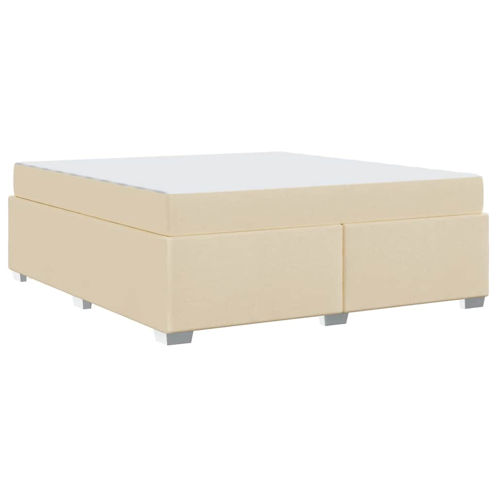 Sengestel Creme 180 X 200 Cm Stof - Billede 2