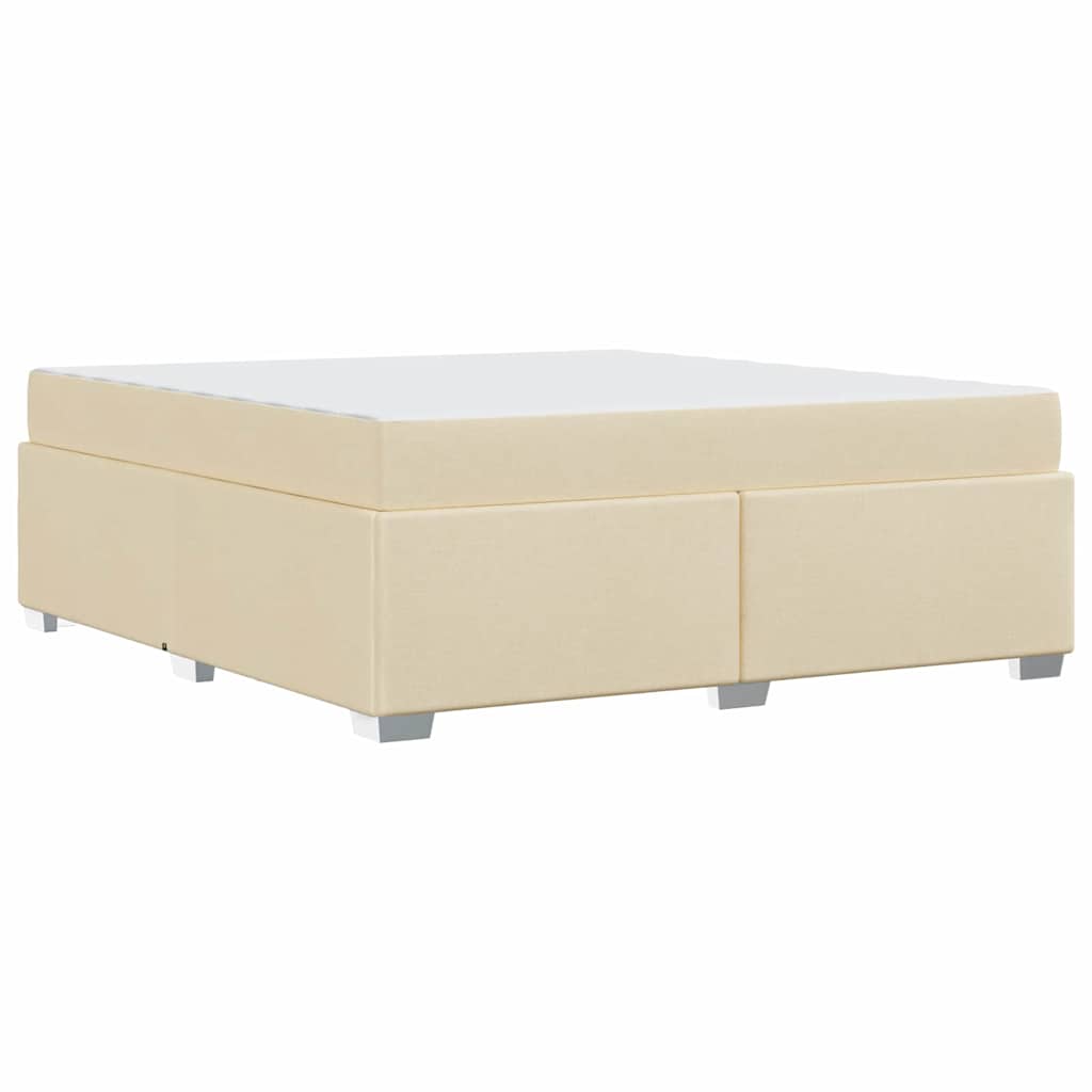 Sengestel Creme 180 X 200 Cm Stof - Billede 8