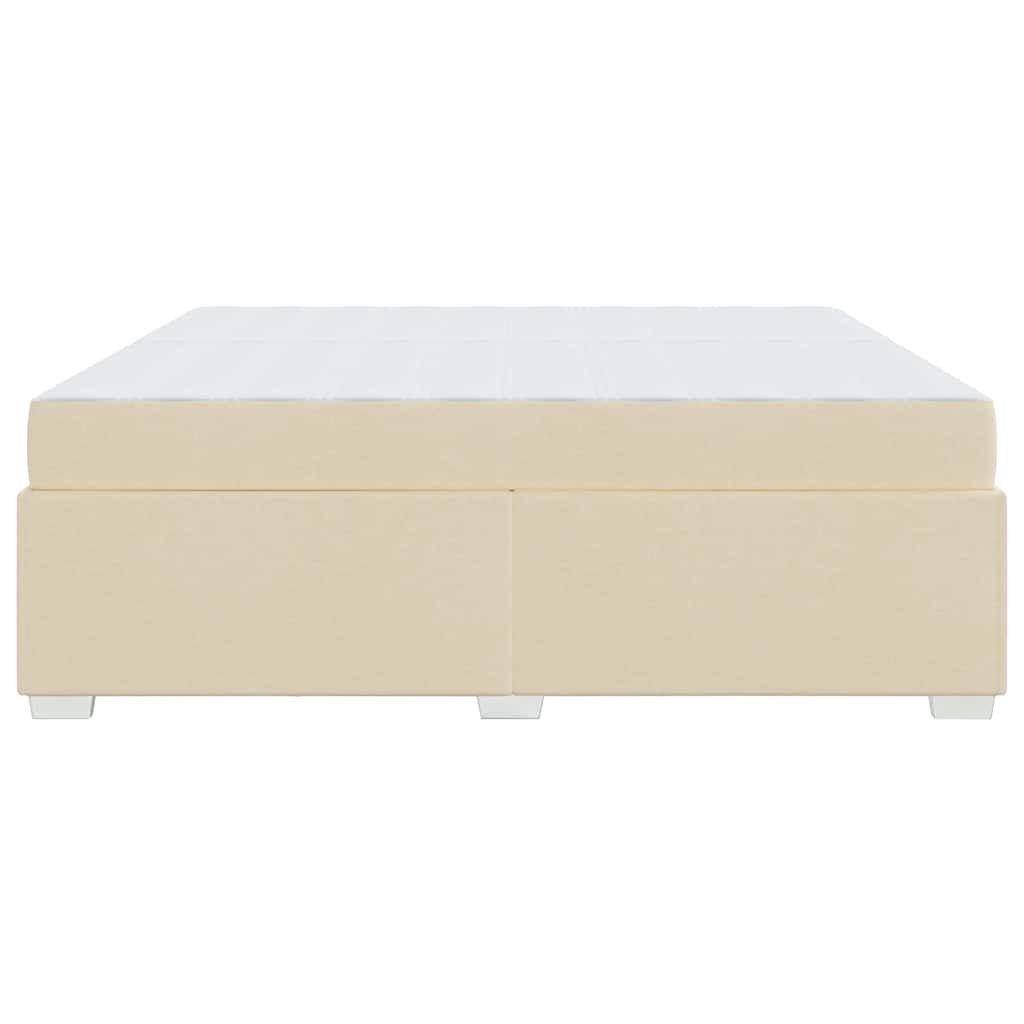 Sengestel Creme 200 X 200 Cm Stof - Billede 7