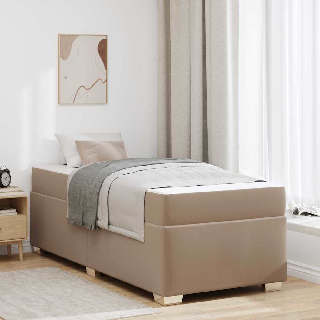 Sengestel Cappuccino 80 X 200 Cm Kunstlæder - Hovedbillede