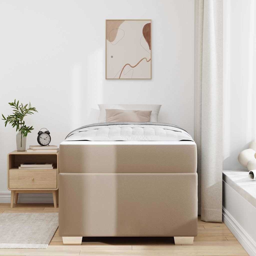 Sengestel Cappuccino 80 X 200 Cm Kunstlæder - Billede 4