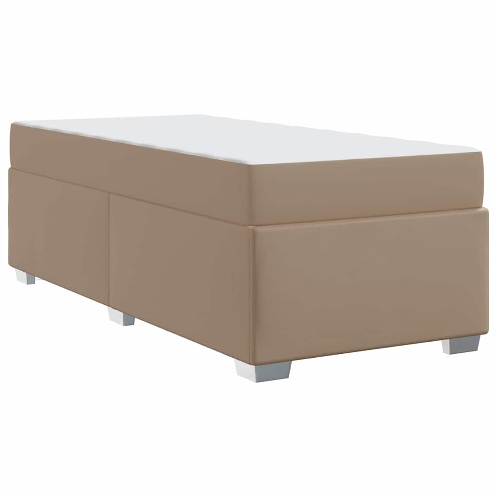 Sengestel Cappuccino 90 X 200 Cm Kunstlæder - Billede 7