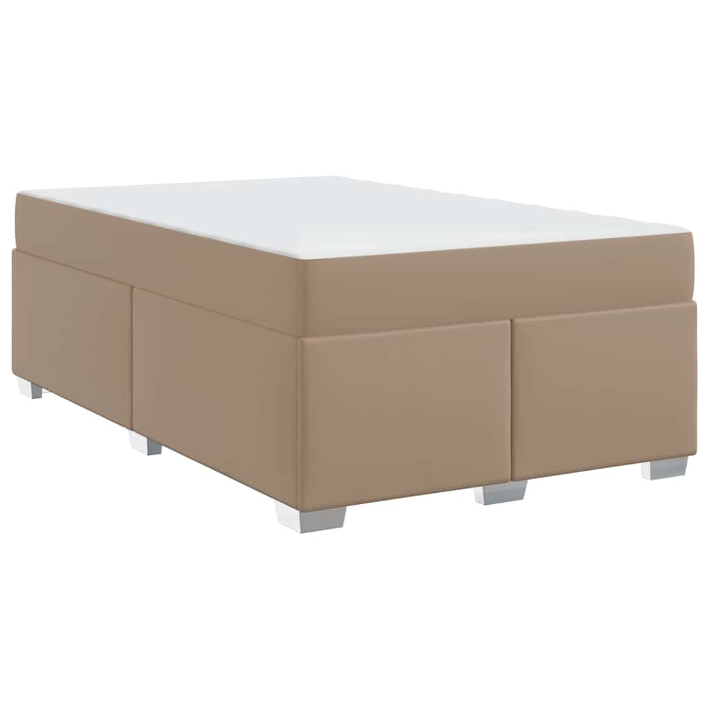 Sengestel Cappuccino 120 X 190 Cm Kunstlæder - Billede 2