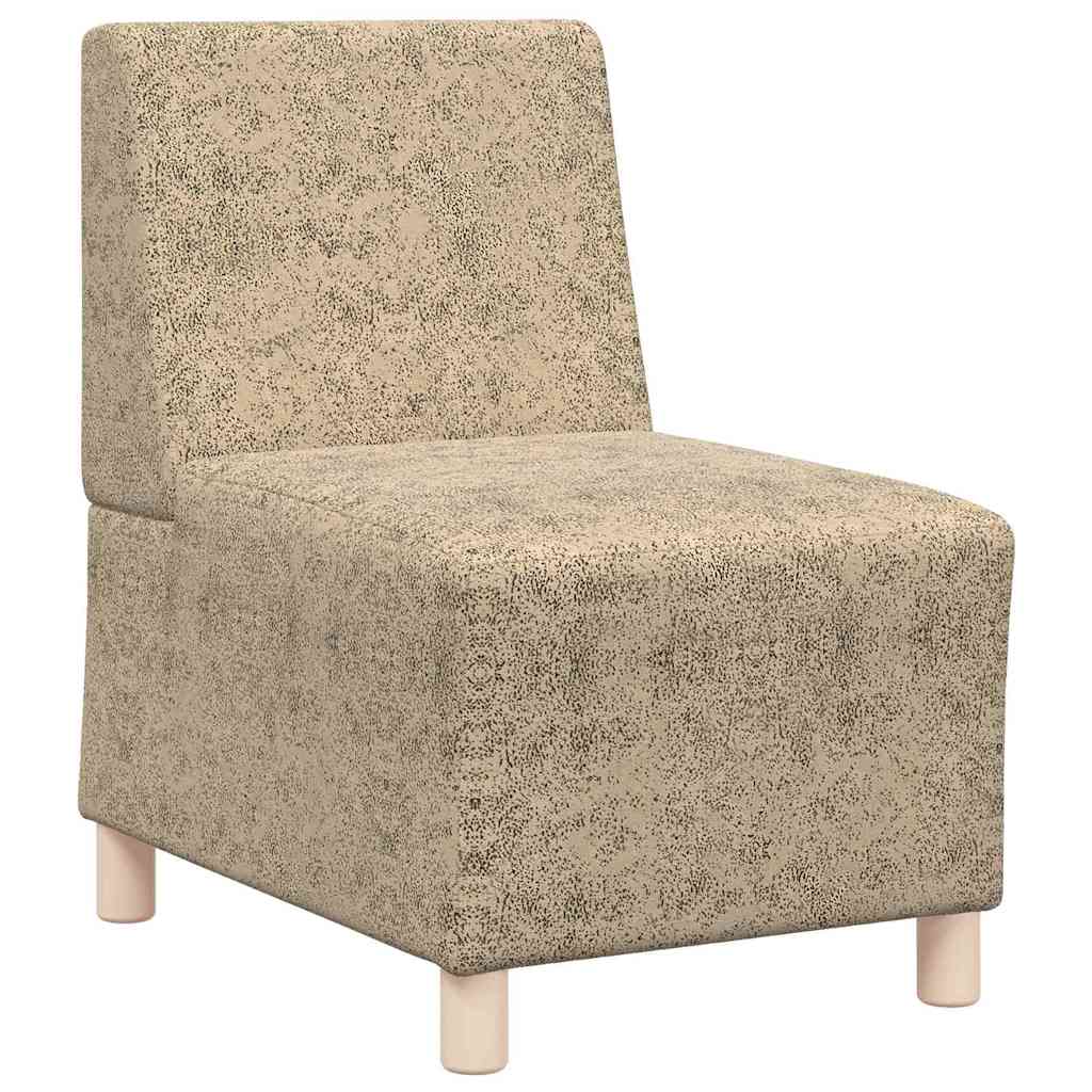 Modulsofa Enhed Uden Arme 2 Pcs Lysegrå 55 X 74 X 82 Cm - Billede 4
