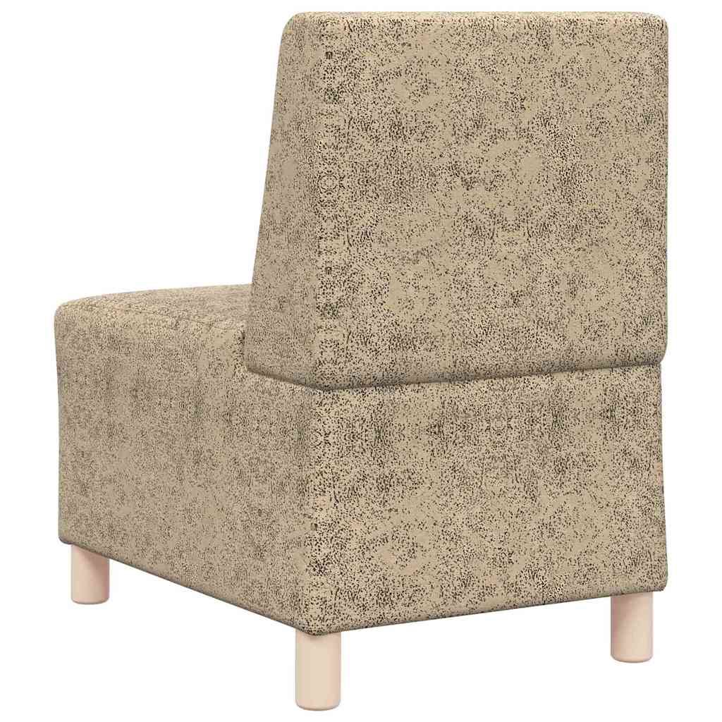 Modulsofa Enhed Uden Arme 2 Pcs Lysegrå 55 X 74 X 82 Cm - Billede 7