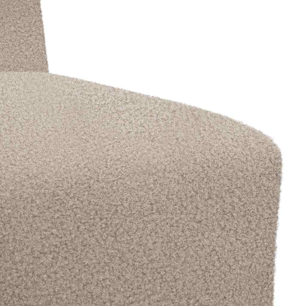 Modulsofa Enhed Uden Arme 3 Pcs Lysegrå 55 X 74 X 82 Cm - Billede 8