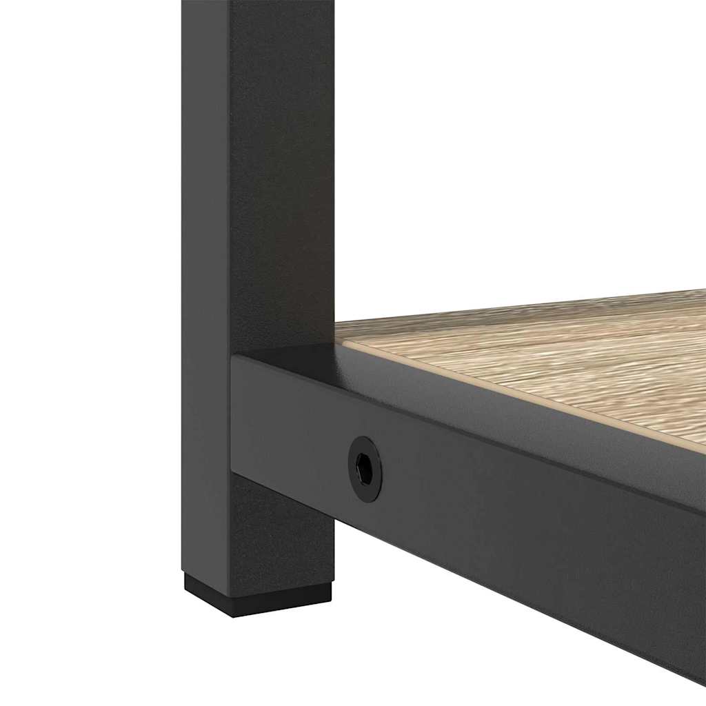 Badeværelsesmøbel Sæt Andet 3 Pcs Sonoma-eg 33 X 33 X 185.5 Cm - Billede 9