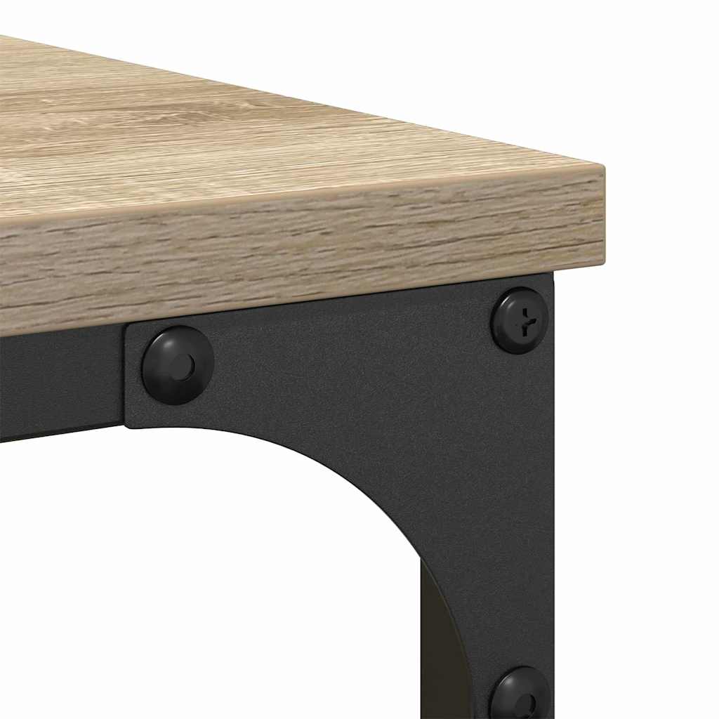 Badeværelsesmøbel Sæt Andet 3 Pcs Sonoma-eg 33 X 33 X 185.5 Cm - Billede 10