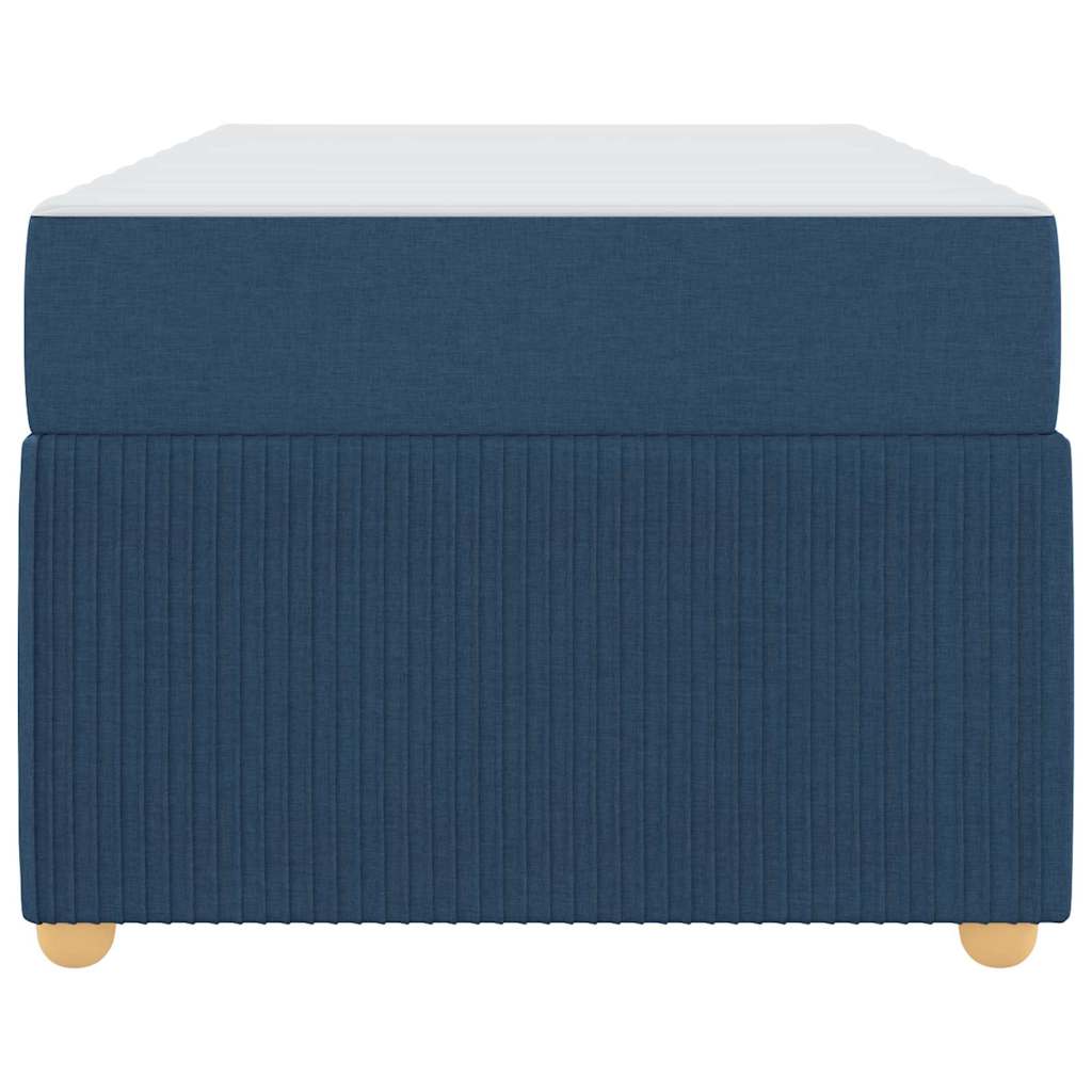 Sengeramme Med Madras Med Madras Blå 100 X 200 Cm Stof - Billede 6