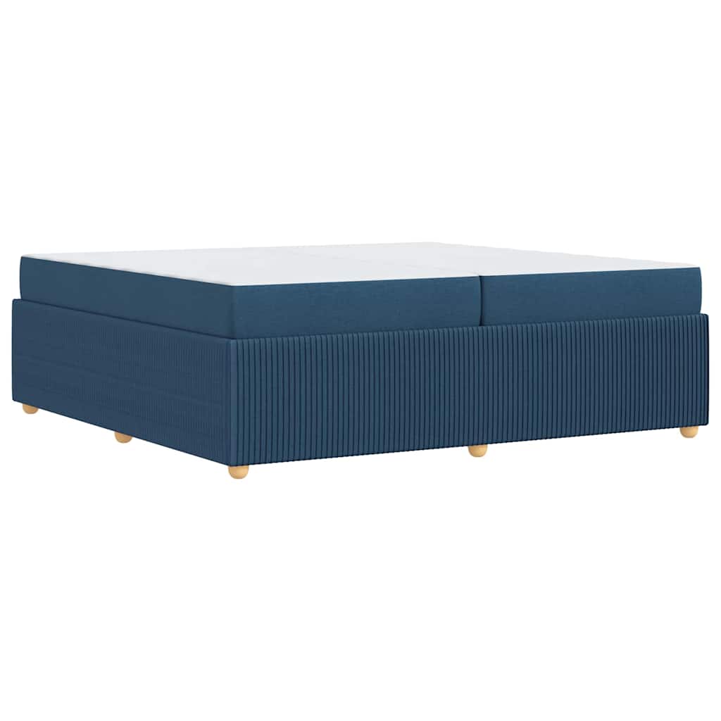 Sengeramme Med Madras Med Madras Blå 200 X 200 Cm Stof - Billede 8