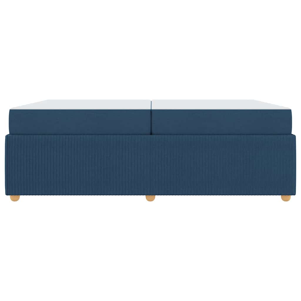 Sengeramme Med Madras Med Madras Blå 200 X 200 Cm Stof - Billede 6
