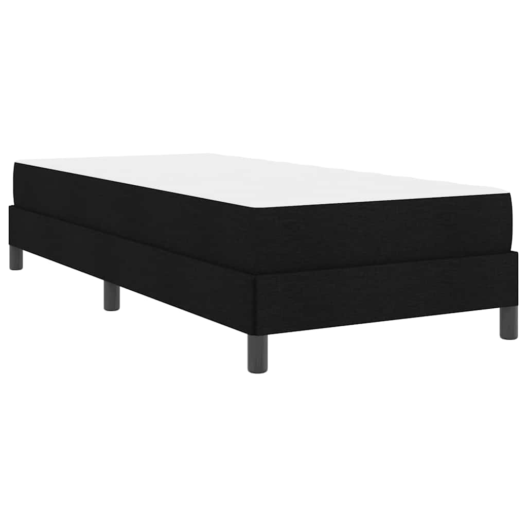 Box Spring Seng Med Madras Sort 90 X 200 Cm Stof - Billede 9