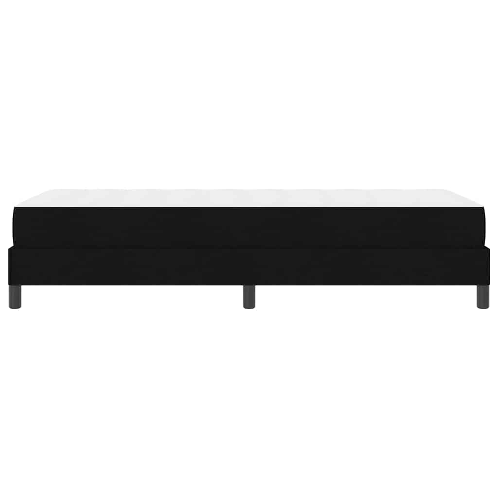 Box Spring Seng Med Madras Sort 90 X 200 Cm Stof - Billede 8