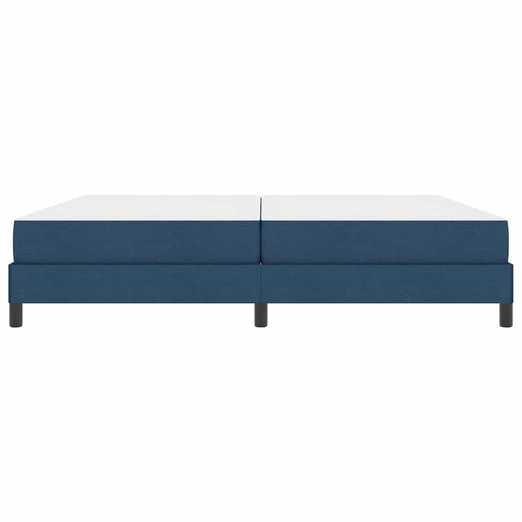 Box Spring Seng Med Madras Blå 200 X 200 Cm Stof - Billede 6