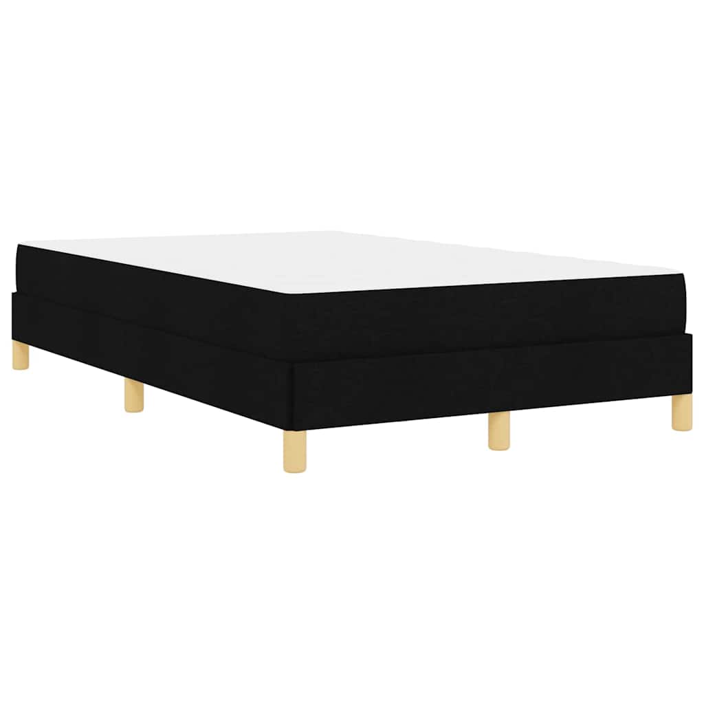 Box Spring Seng Sort Og Brunt 120 X 190 Cm - Billede 8