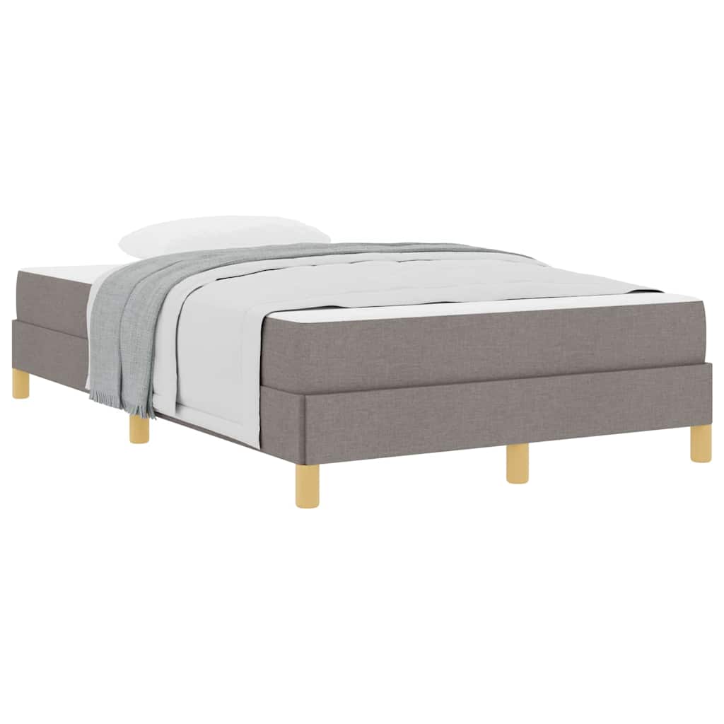 Box Spring Seng Taupe Og Brun 120 X 200 Cm - Billede 3