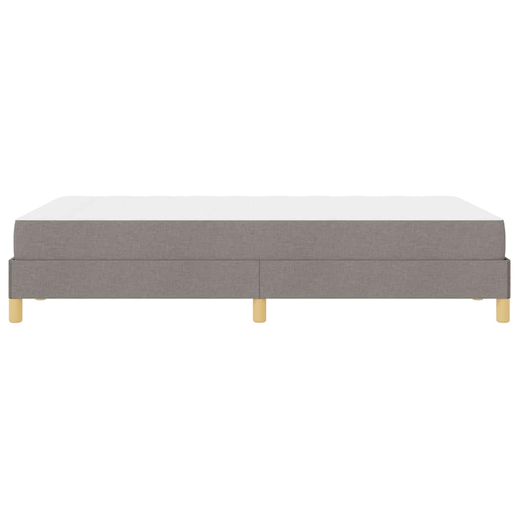 Box Spring Seng Taupe Og Brun 120 X 200 Cm - Billede 8