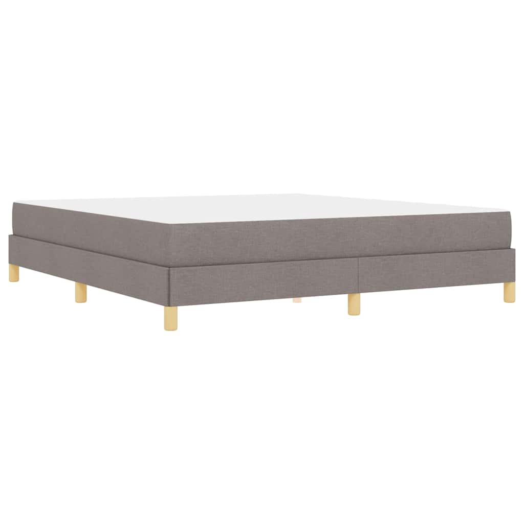 Box Spring Seng Taupe Og Brun 180 X 200 Cm - Billede 8