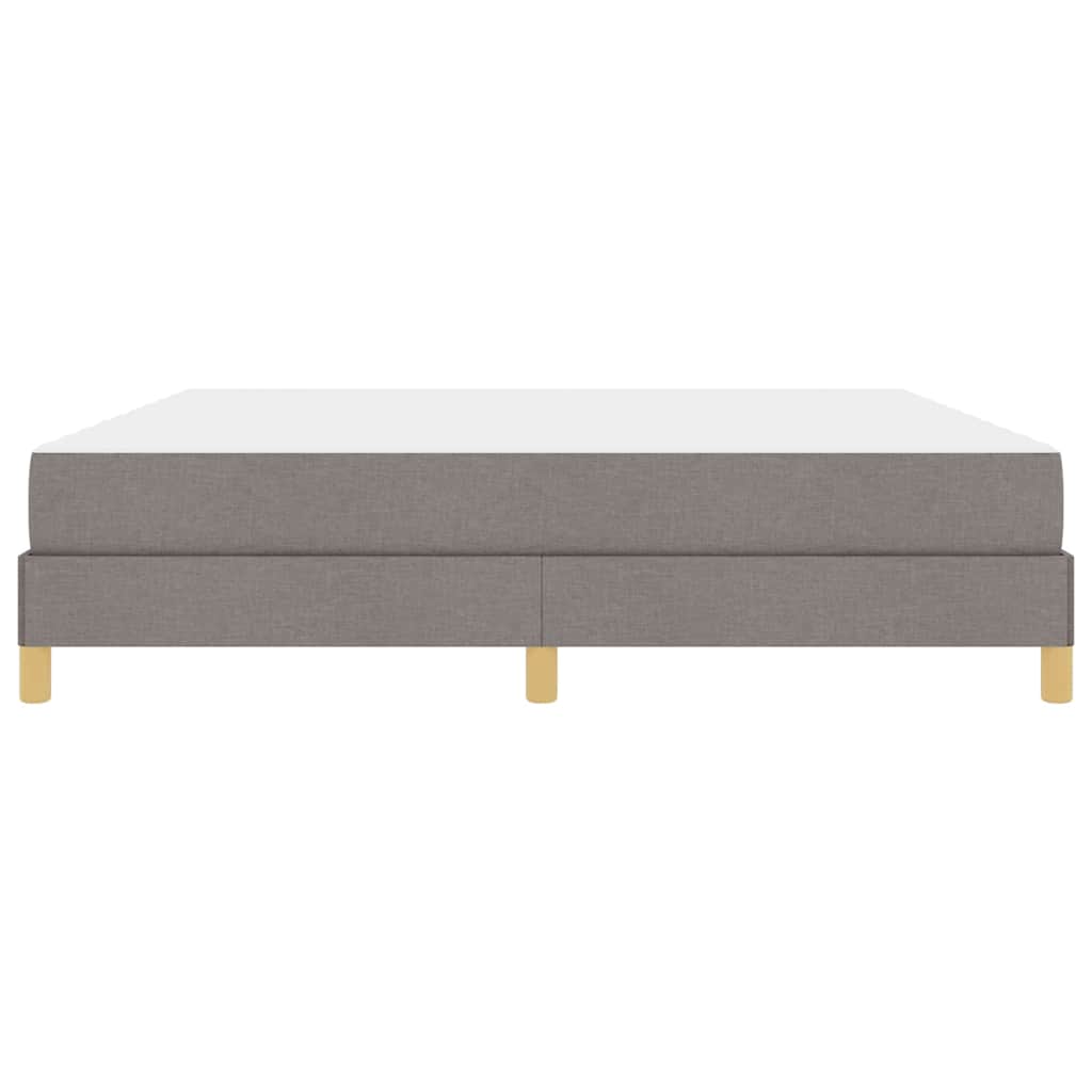 Box Spring Seng Taupe Og Brun 180 X 200 Cm - Billede 6