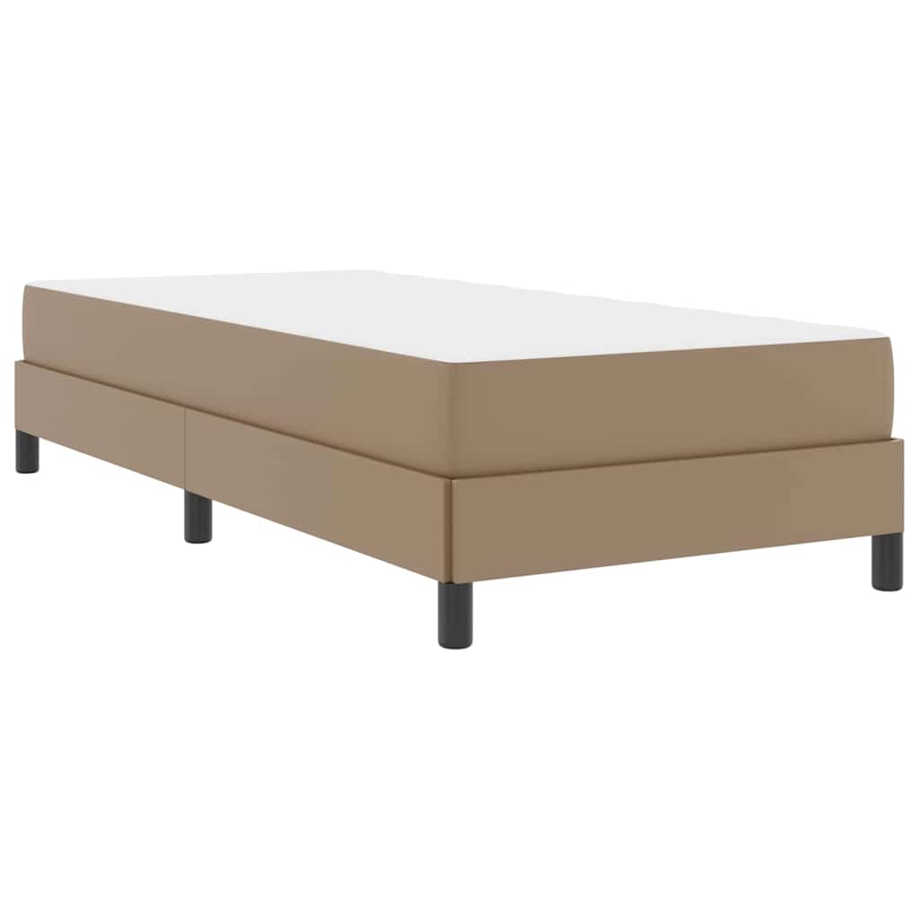 Seng Med Madras Cappuccino 90 X 200 Cm Kunstlæder - Billede 2