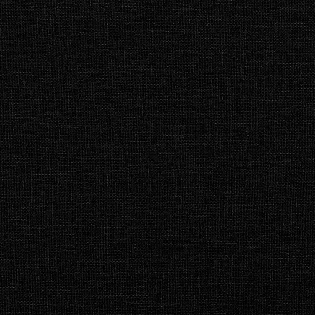 Boks-madrasseng Med Madras Sort 100 X 200 Cm Stof - Billede 9