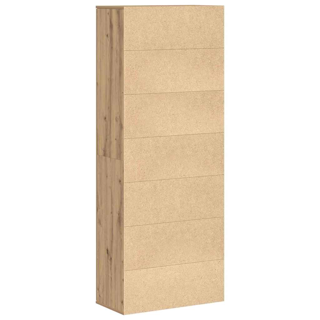 Highboard Artisan Eg 70 X 35 X 180 Cm Konstrueret Træ - Billede 8