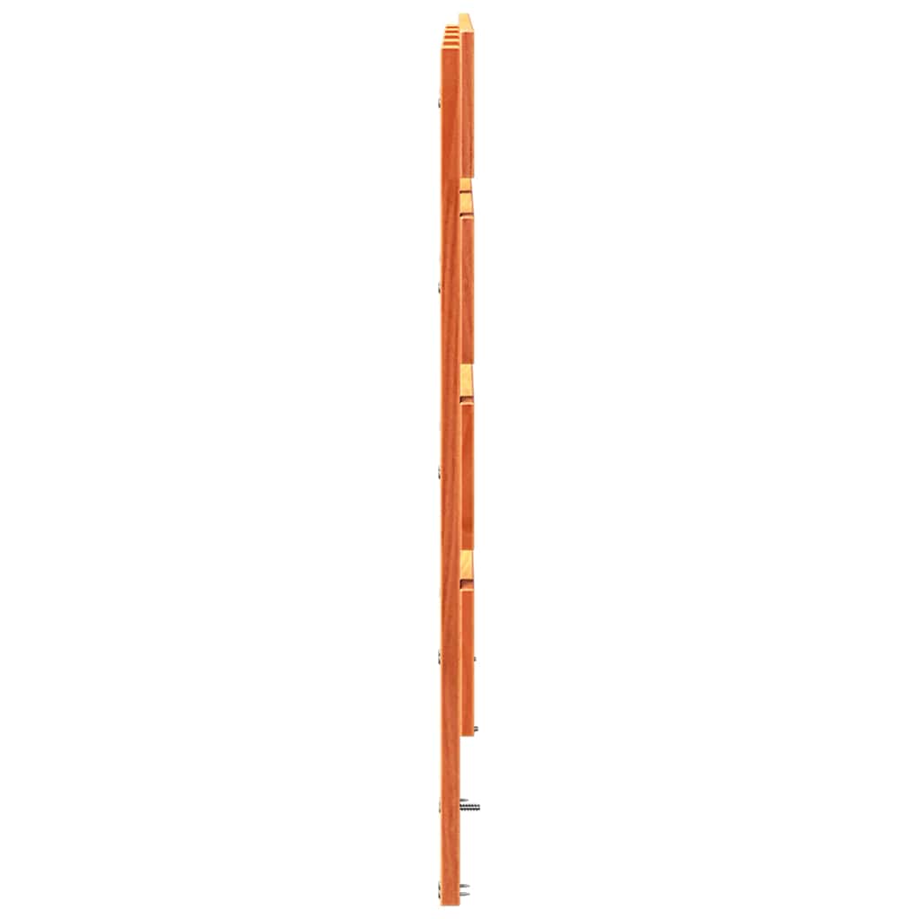 Træ Hovedgærde Gyldenbrun 160,5 3 80 Cm Massivt Fyrretræ - Billede 2