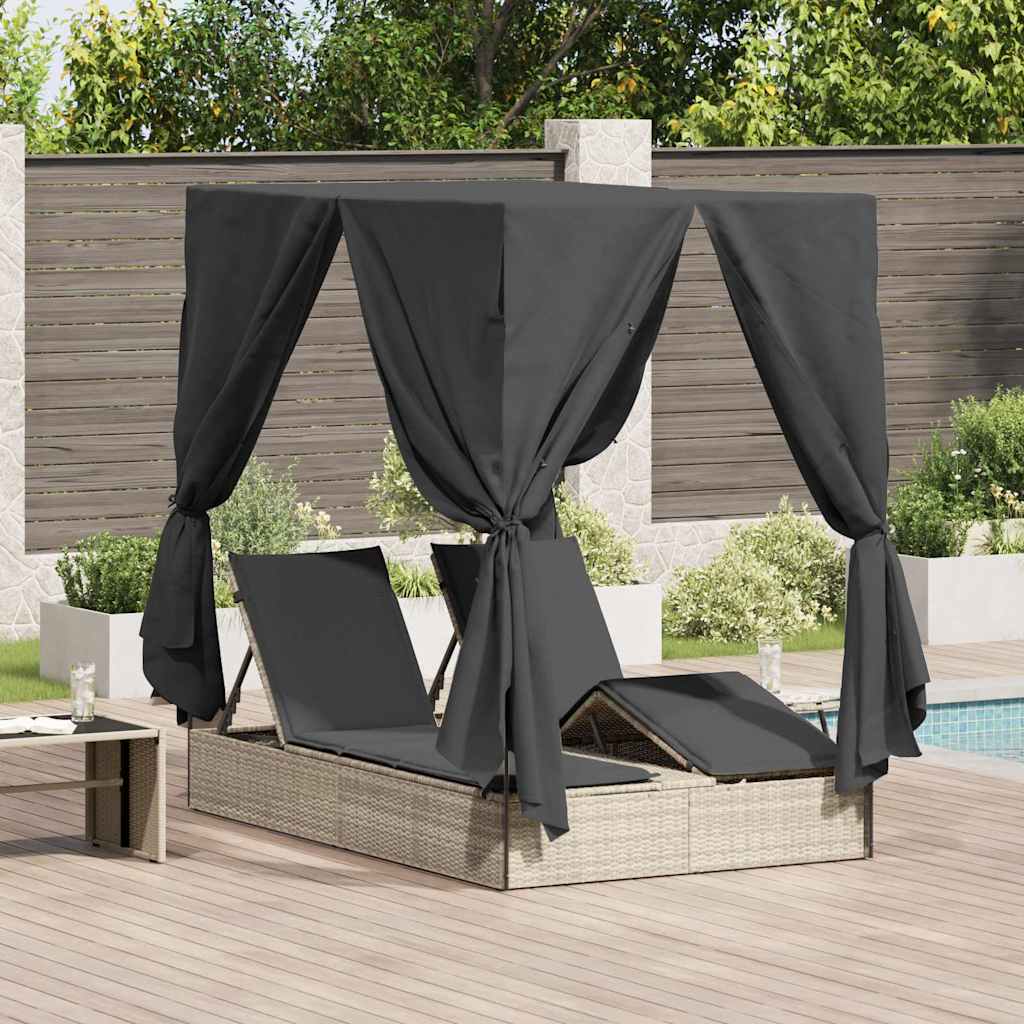 Dobbelt Solstol Polyrattan - Variant 3376132