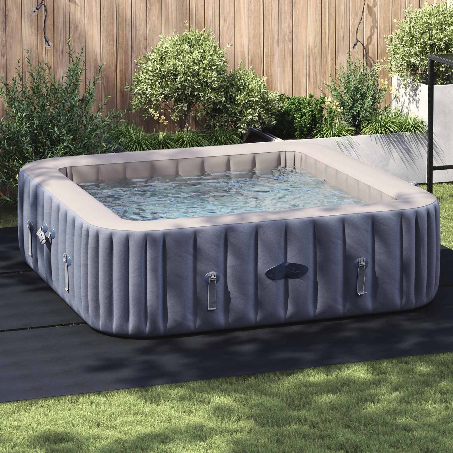 Pool Bundark 396 X 396 X 0,1 Cm Non-woven Stof