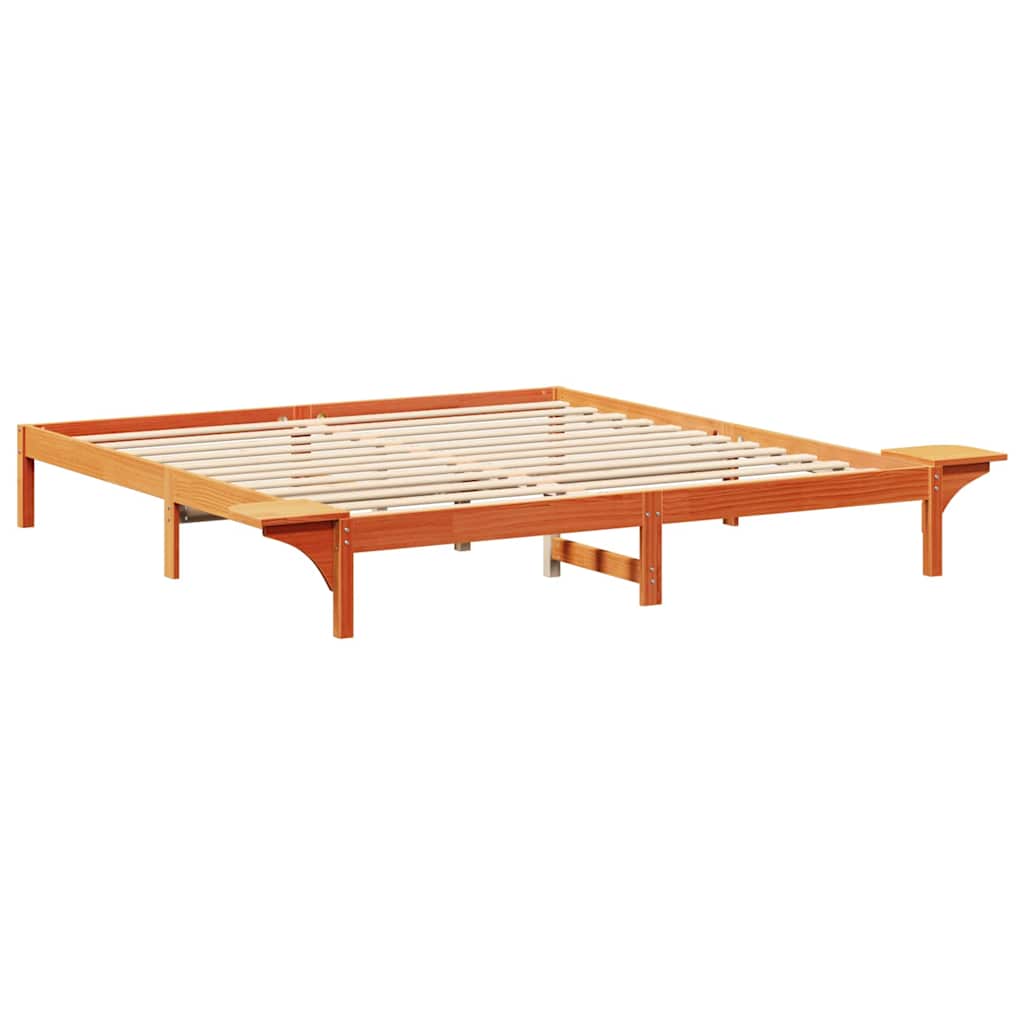 Sengestel Gyldenbrun 180 X 200 Cm Gyldenbrun - Billede 7