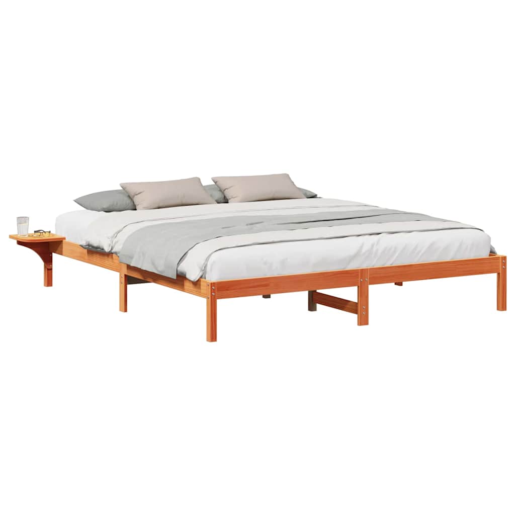 Sengestel Gyldenbrun 180 X 200 Cm Gyldenbrun - Billede 3