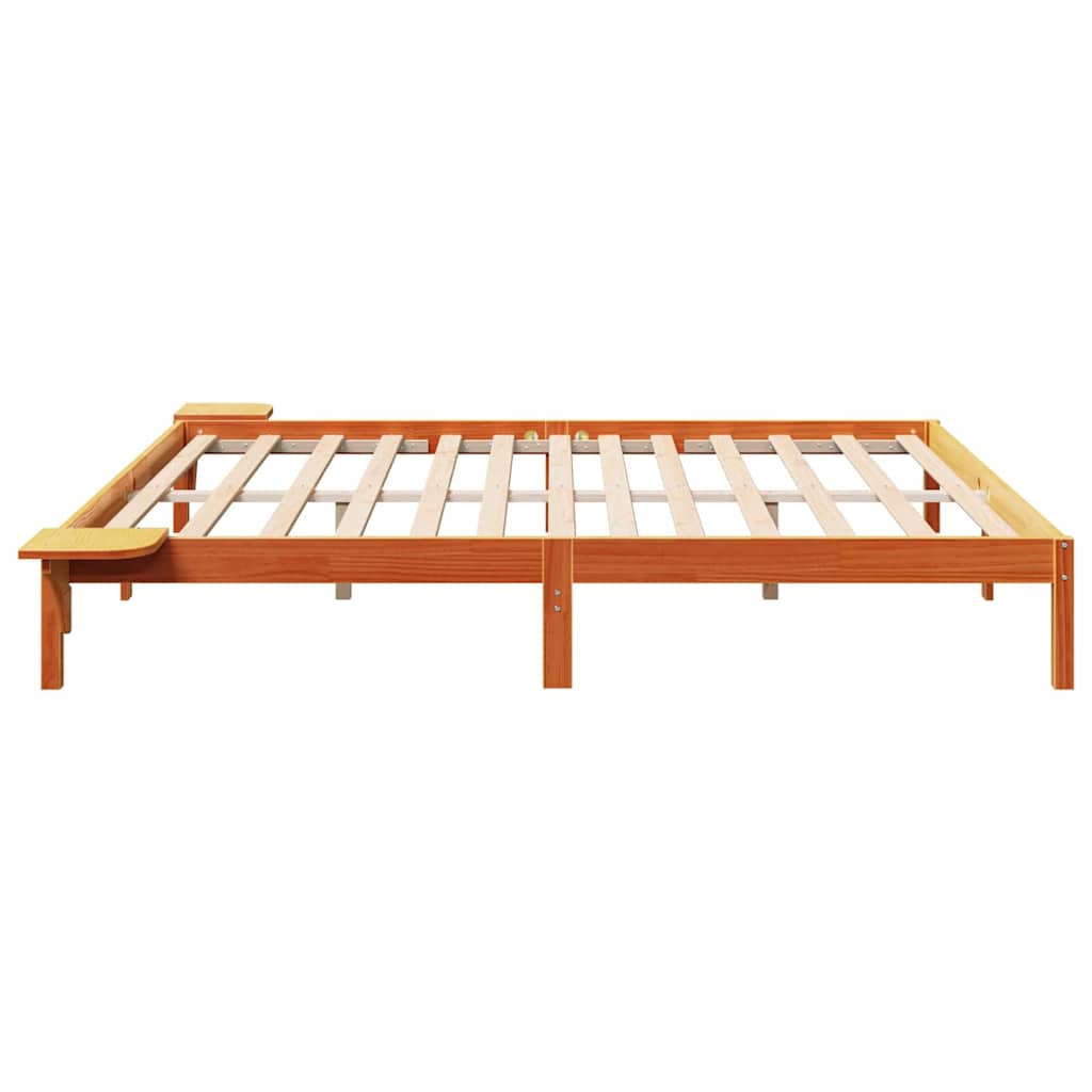 Sengestel Gyldenbrun 180 X 200 Cm Gyldenbrun - Billede 6