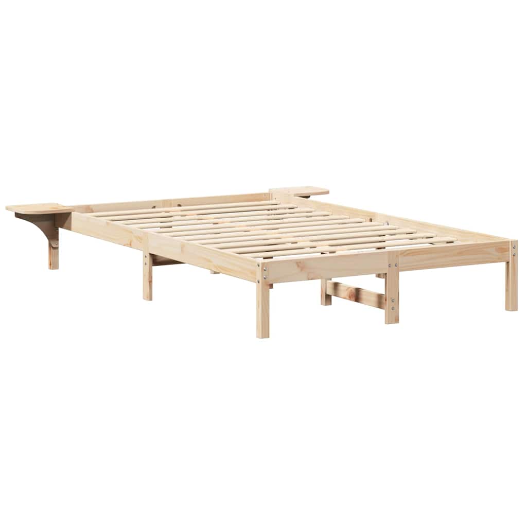 Sengestel Brun 120 X 200 Cm Brun - Billede 2