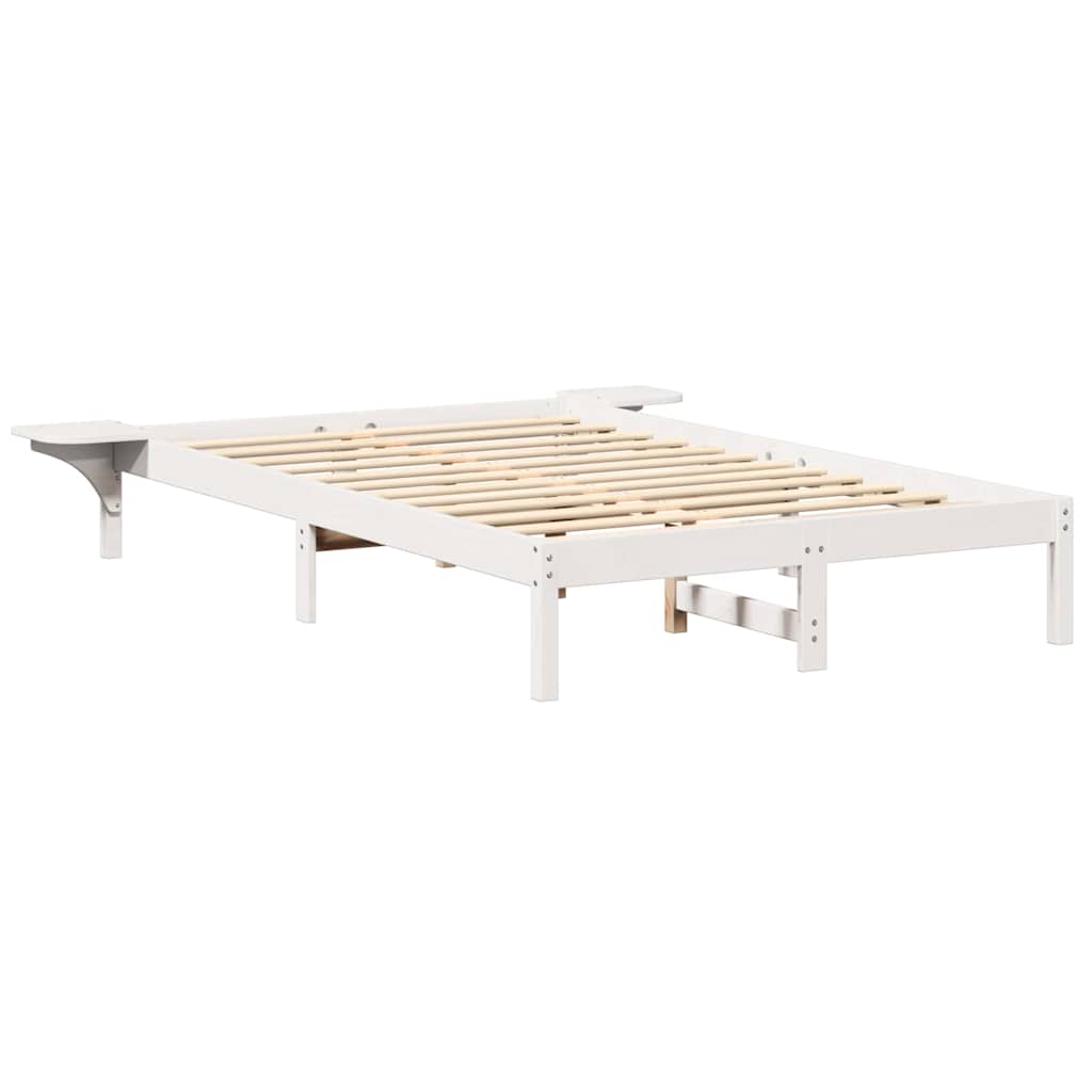 Sengestel Hvid 120 X 200 Cm Hvid - Billede 2