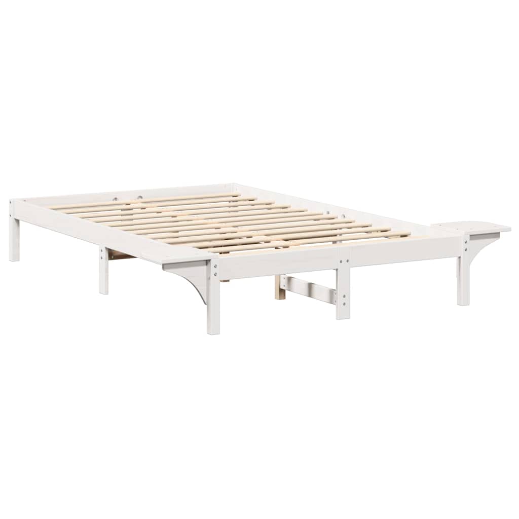 Sengestel Hvid 120 X 200 Cm Hvid - Billede 7