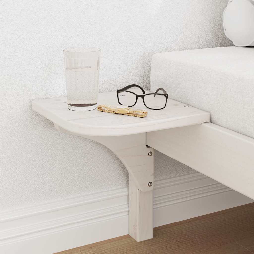 Sengestel Med Sengeborde Hvid 80 X 200 Cm Hvid - Billede 4